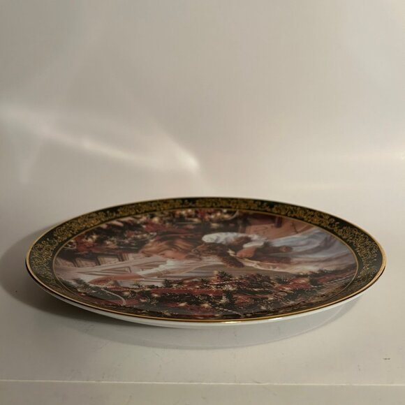 Sandra Kuck "Night Before Christmas" Authentic Collectable Plate - Picture 6 of 10